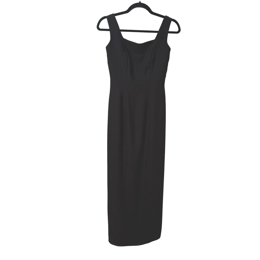Vintage Watters and Watters black square neck long dress